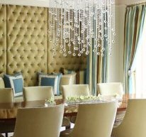contemporary dining room upholstered dining chairs